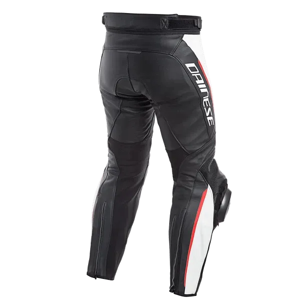 DAINESE DELTA 3 LEATHER PANT ROSSO TG 54