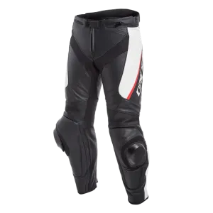 DAINESE DELTA 3 LEATHER PANT ROSSO TG 54