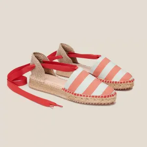 Espadrillas a righe rosse Berta