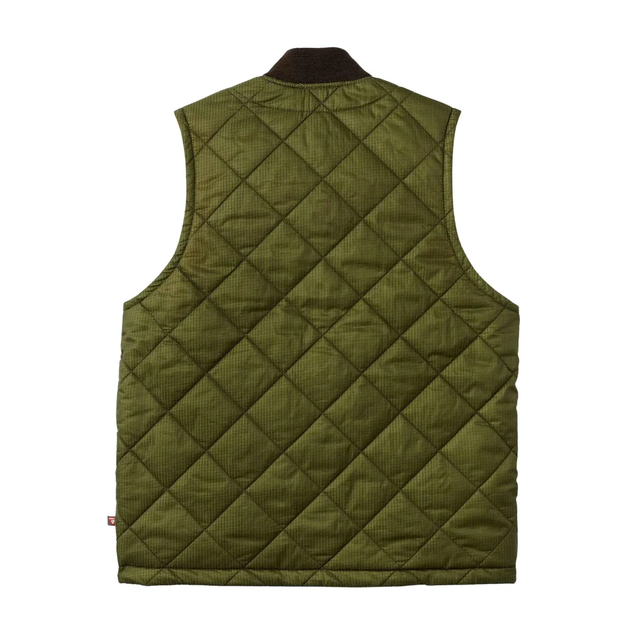 Gilet Uomo Filson Eagle Plains Vest Liner Verde / Arancione