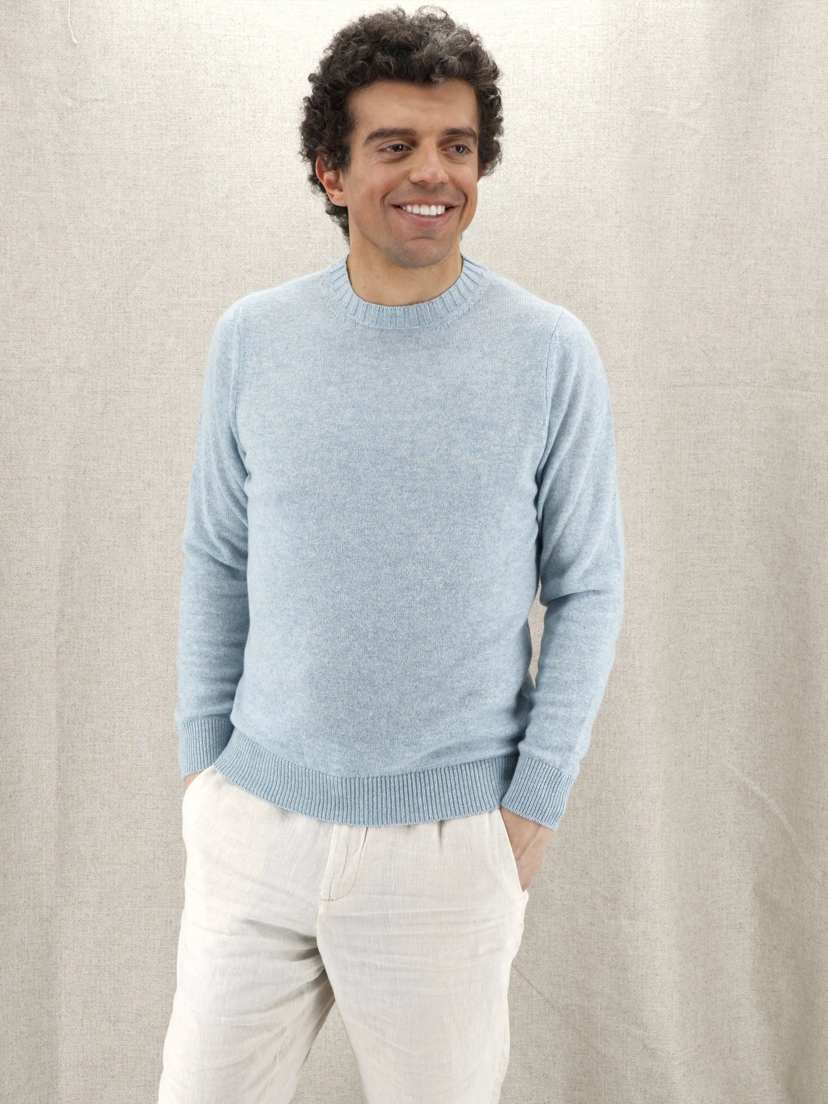 Girocollo Nuvola Devil's Bit 100% Cashmere