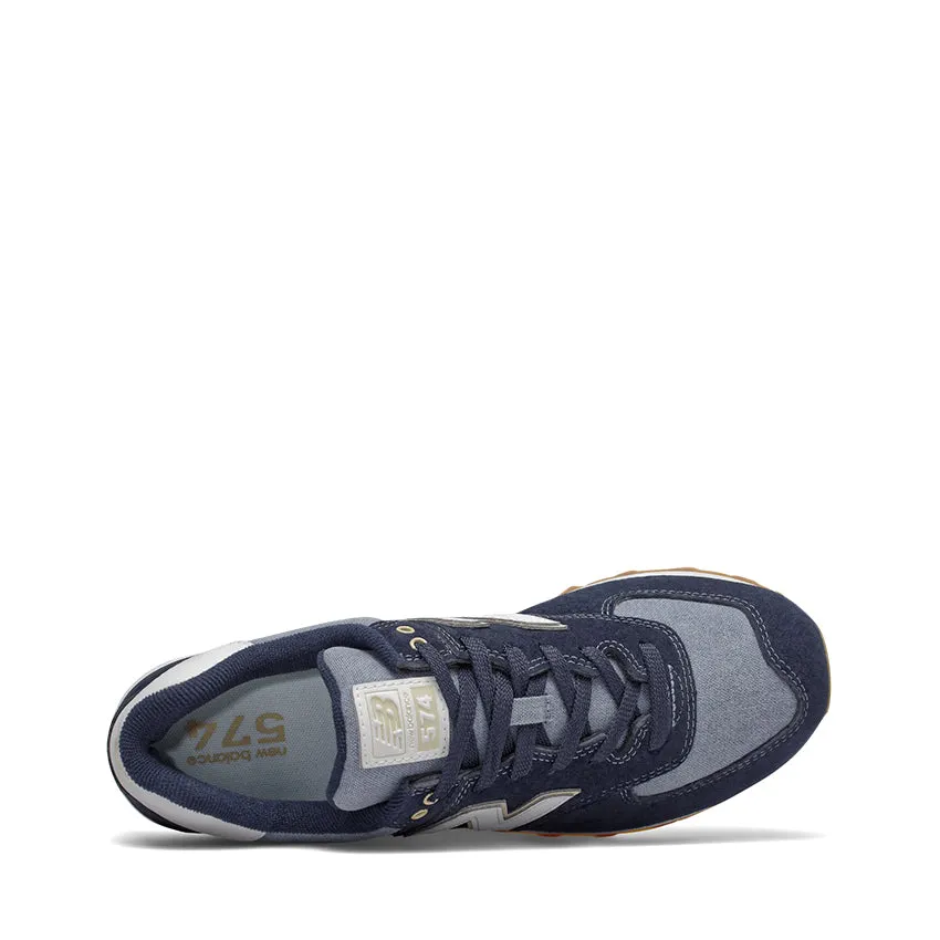 NEW BALANCE SNEAKERS ML574SNJ BLU