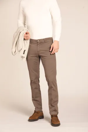 New York pantalone chino uomo in gabardina stretch regular fit ①.