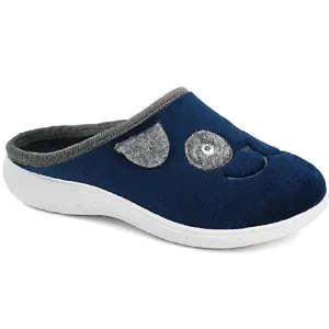 Pantofole da Bambino - INBLU Art. B948 Colore BLU Materiale tessuto