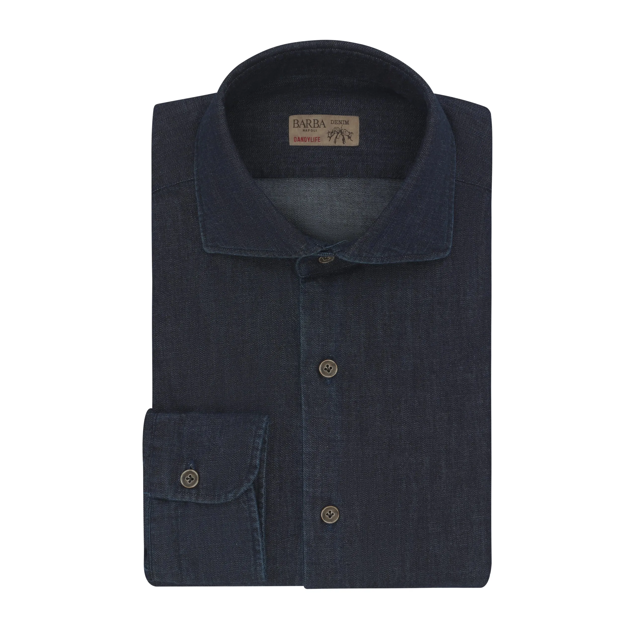 "Dandy Life" Denim Cotton Shirt