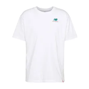 T-shirt New Balance NB Essential Embroidered Bianco